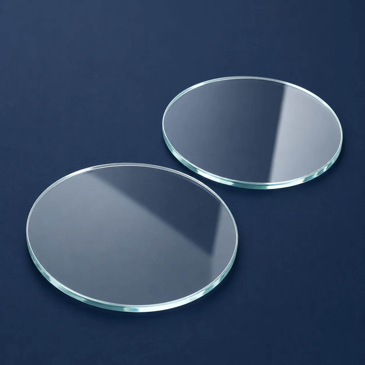 1pcs 42mm 52mm 57mm 67mm 74mm 79mm 90mm 97mm  Flat Glass Lens for LED Bike light Flashlight lamp