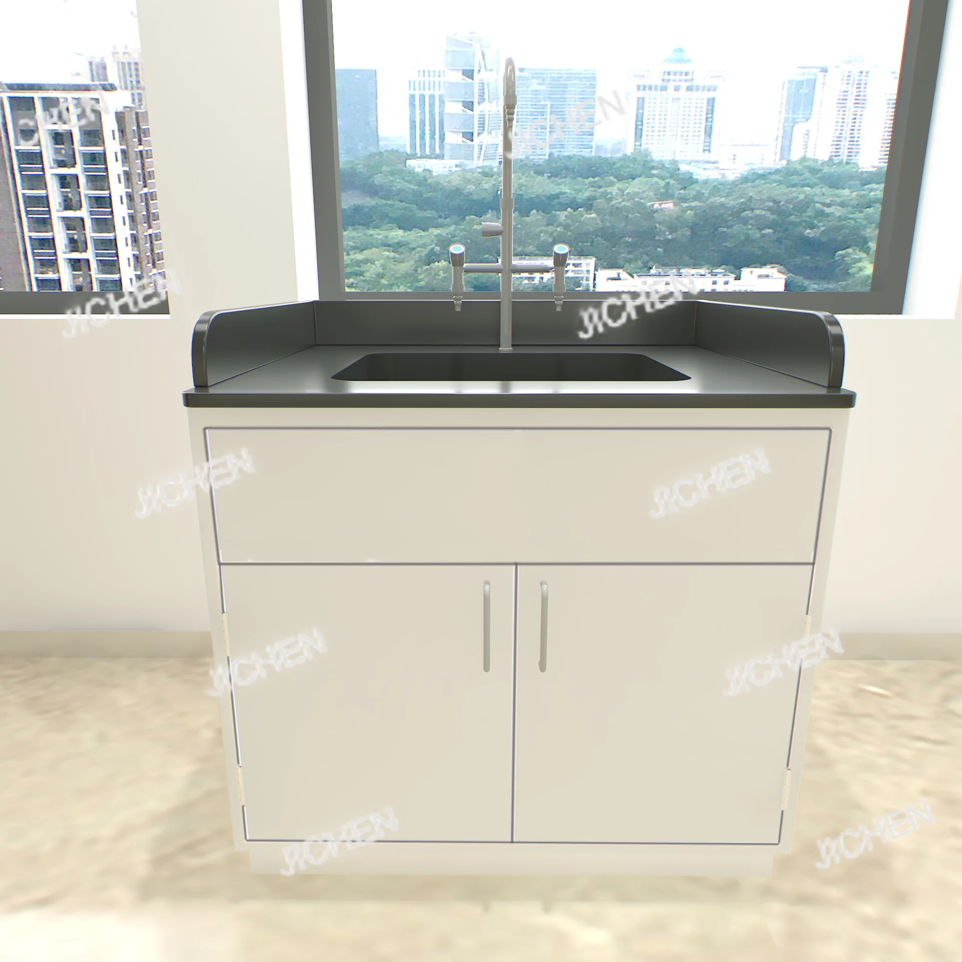 

Experimental bench Reagent rack Furniture Physical and chemical board Laboratory Central side table Sink table Working console