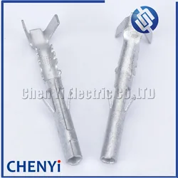 50 pcs 2.5 mm series automotive brass crimping wire terminal female cable connector contact pins 12124580