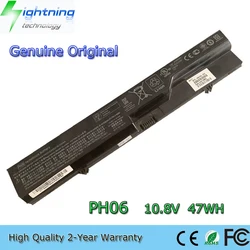 Brand New Genuine Original PH06 10.8V 47Wh Laptop Battery for HP ProBook 593572-001 BQ350AA#ABA HSTNN-CB1B 4520s