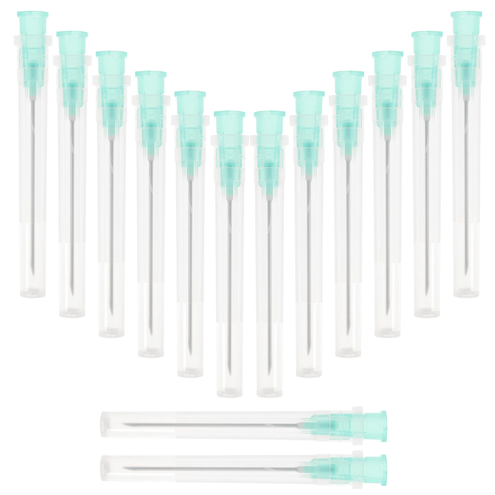 

100 pcs Metal Dispensing Needles 22g 1 Inch Tip Liquid Needles Laboratory Experiment Tools Protective Accessories