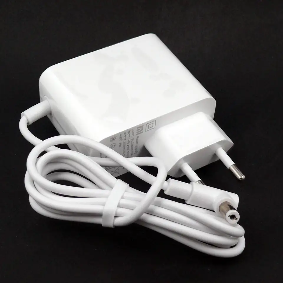 Cordon Alimentation Robot E10 Alimentation UE Pour Aspirateur Robot Xiaomi - Adaptateur 20V 0.6A, Compatible Modèles E10, E12, S20, Etc. Adaptateur Secteur Robot Aspirateur