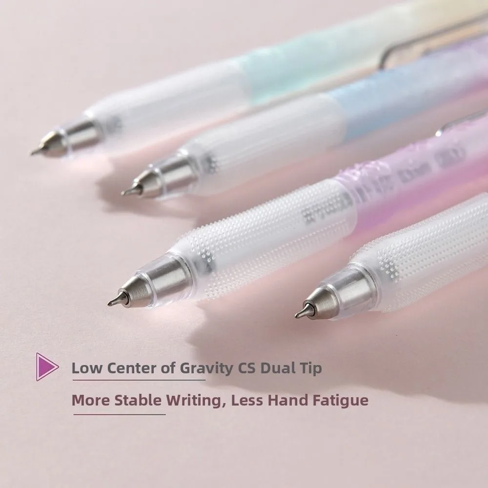 

Ballet 0.5mm Gel Pen Full Needle Tube Smooth Writing Writing Pen Black Comfortable Grip Pressing Pen Office Use