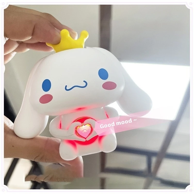 Cinnamoroll Sanrio Heart LED luminous toy kawaii anime bedroom night light flashing room student girlfriend girl birthday gift