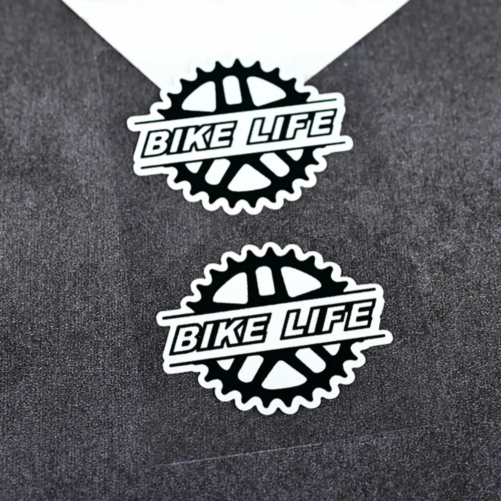 

2 шт., виниловые наклейки на раму велосипеда