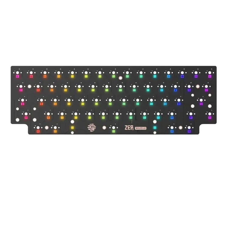 

60% Custom Mechanical Keyboard Kit Hot-swappable Programmable RGB VIA/QMK Keyboards pcb (hhkb compatible kara)