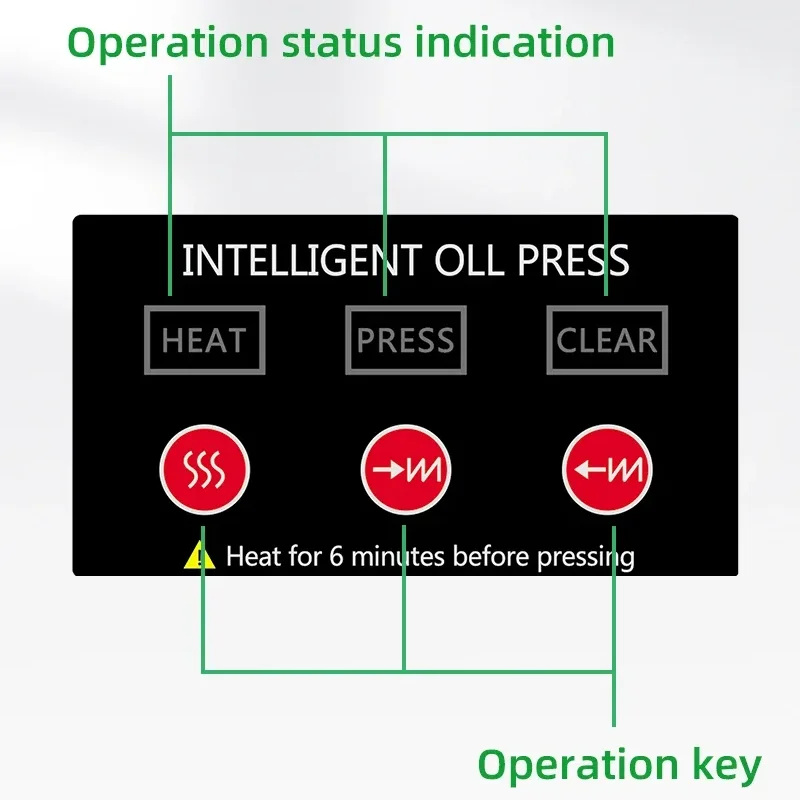DIVEDEER الفولاذ المقاوم للصدأ T1 ضغط الزيت المنزلية الصغيرة الذكية التلقائي متعددة الوظائف الفول السوداني السمسم بذور اللفت الصحافة T1