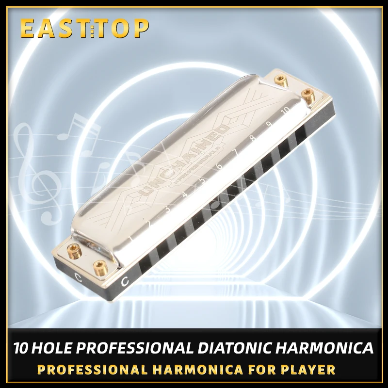 EAST TOP PRO60 blues harmonica,professional harmonica,for beginner,player,gifts