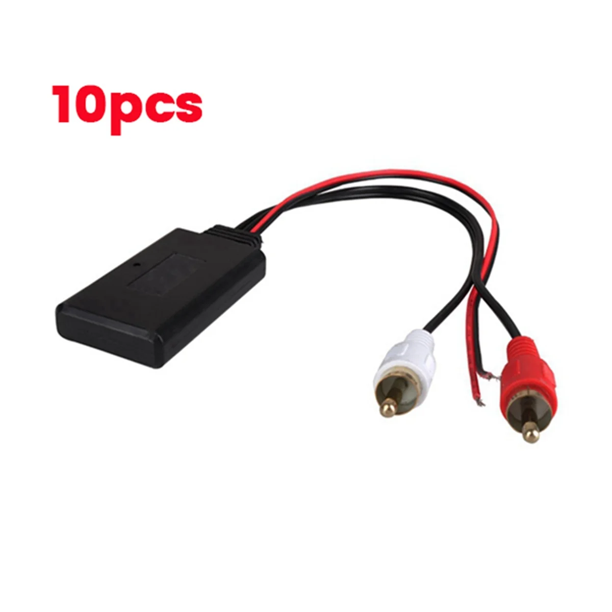 10Pcs Universal Car RCA Audio USB Adapter Wireless Bluetooth Receiver Home Media AUX Bluetooth Audio Device Audio Cable