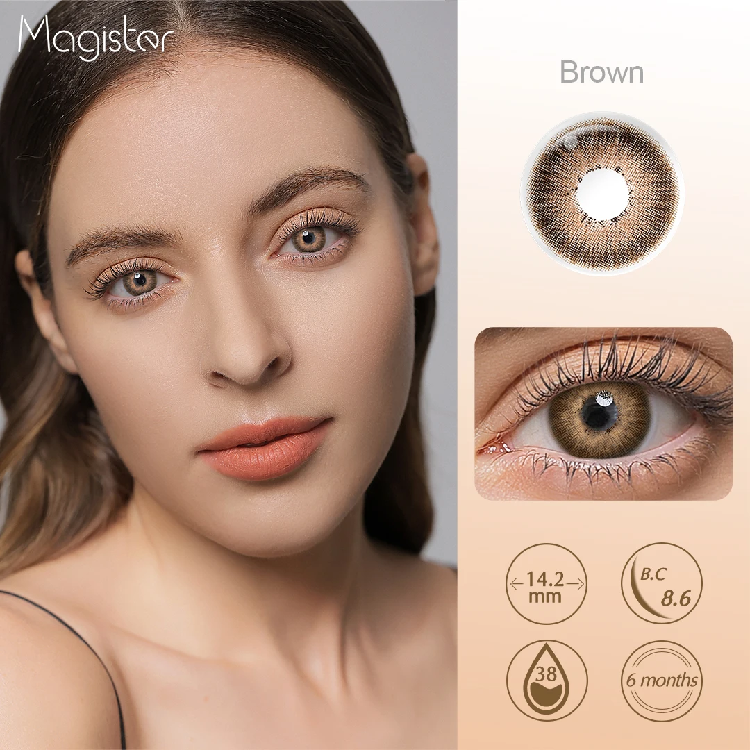 3-Days Delivery 14.5mm Magister Colored Contact Lenses Brown Eye Lenses Gray Contact Blue Lenses Fast Delivery Green Eye Lenses