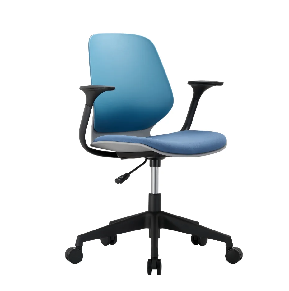 Factory Sale Contemporary Style Training Chairs New Release with Rolling Feature Back Straps Multiple Colors to Choose