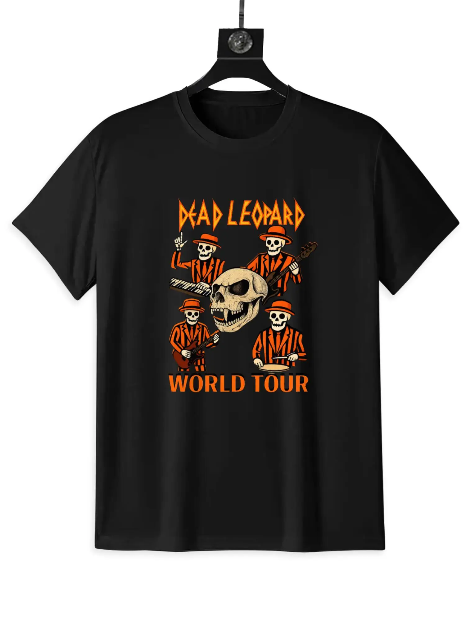 تي شيرت قطني كبير الحجم مغسول بالثلج #3