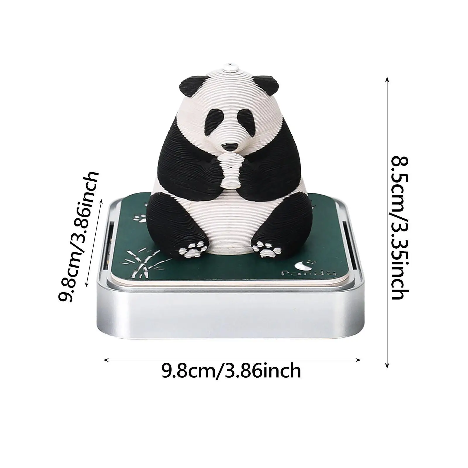 2025 3D Memo Pad Calendar Creative 3D Desk Calendar for Anniversary Birthday