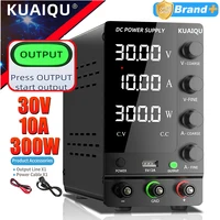 KUAIQU 30V 10A DC fuente de alimentación pantalla de dígitos ajustable Mini fuentes de alimentación de laboratorio regulador de voltaje 60V 5A 32V 6A SPS-C3010,Envío desde almacén español,estacion de energía portátil