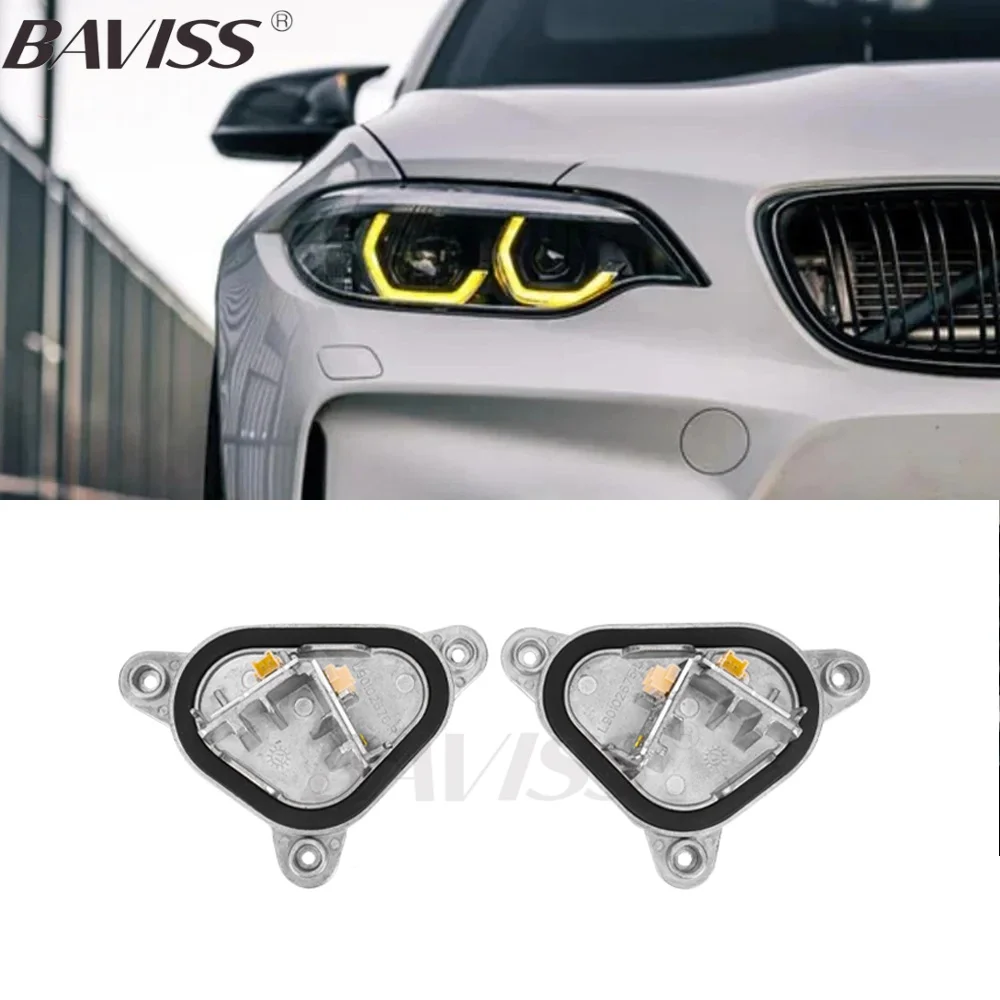 

Yellow DRL LED Boards Stabilizer Compatible for F23 F22 F87 M2 230i 2018-2021 Headlight Angel Eyes Replaces 63117494851 63117494