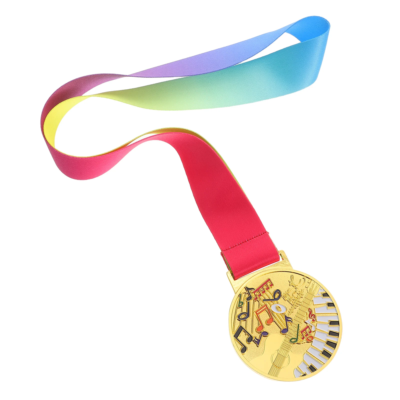 

Prize for Awards Dance Bulk with Ribbon Gold Metal Neck Kids Children Winners