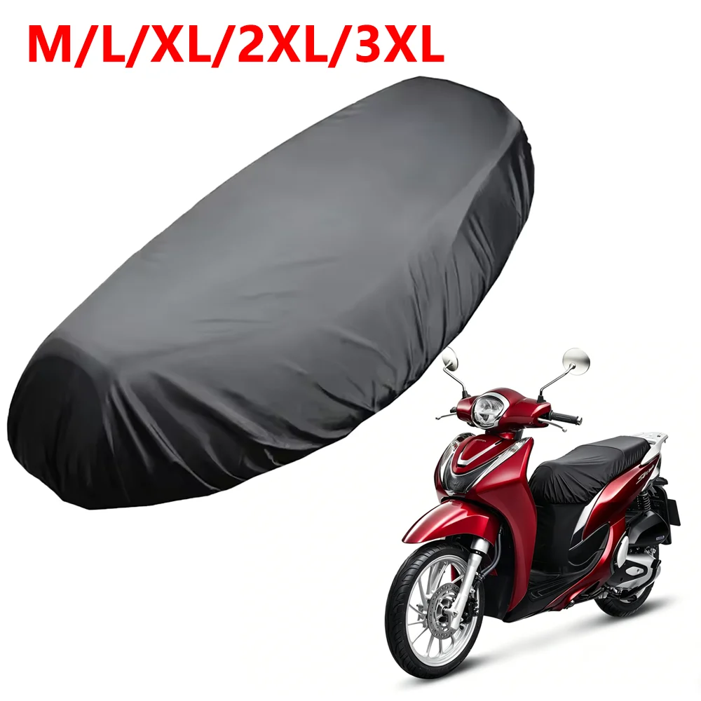 For Honda SH350 300 150 150i 125 125iScooter Seat Cover Waterproof Flexible Saddle-Cover Black Sun-Protection Heat Insulation