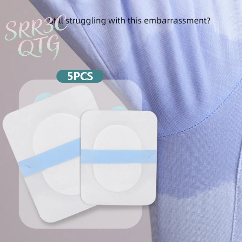 

Thin Summer Sweat Stop Patch Under Armpits With Built-in Absorbent Cotton Pad Invisible Traceless Transparent Sweat Stop Patch