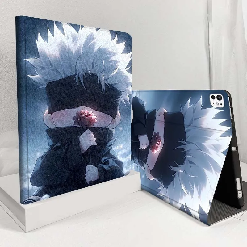 

Jujutsu Kaisen Cute For iPad Pro Air 5 4 3 13 11 8 7 6 5 10th 7th 6th 10.5 12.9 10.9 Tablet Case