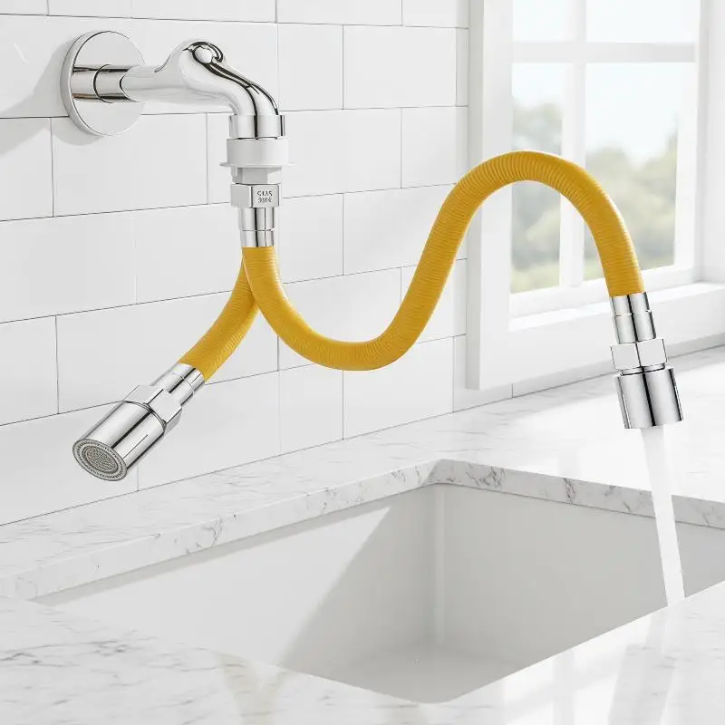 Bathroom Water Tap Extension Stainless Steel for Convenient Reach and Enhanced Usability