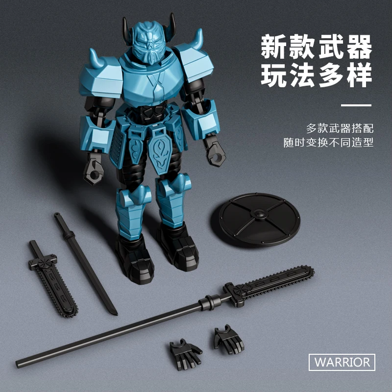 Vanguard Of Doom Mech Model T13 Figure 3D Printed Multi-Jointed Movable Lucky Robot 13 Action Figure Dummy DIY Assembly Toy view 5