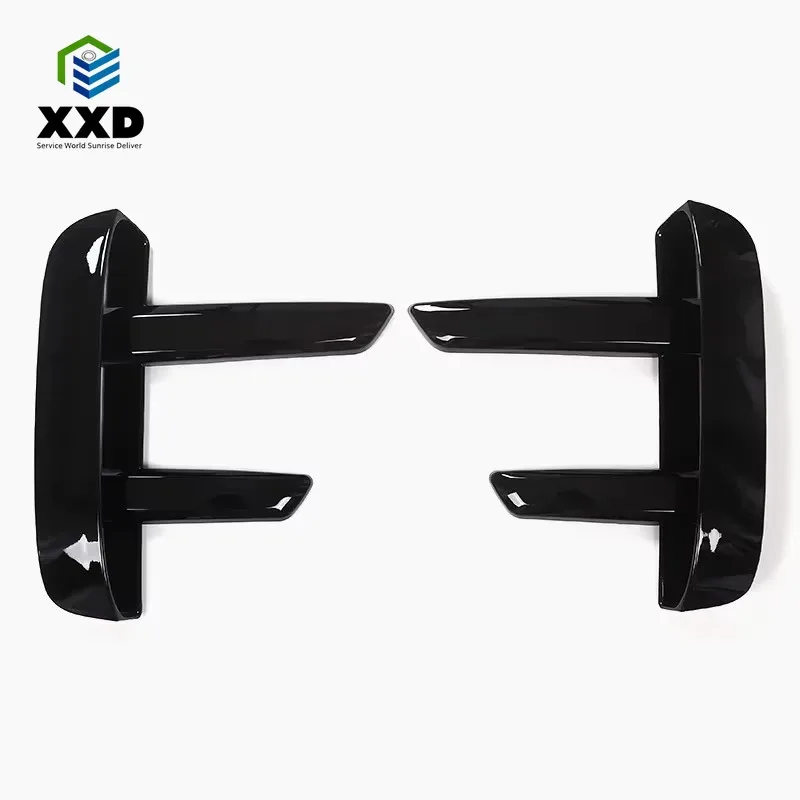 LR082889 Front Bumper Fog Lamp Trim Cover Black ABS for Land Rover Discovery 5 2017-2019