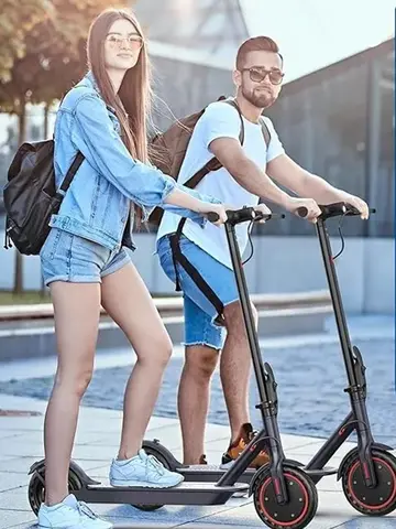 AOVOPRO LADPED LP60 Electric Scooter 350W 19mph Max Speed 8.5inch tire Folding Electric Scooter 16miles Max Range for Adult