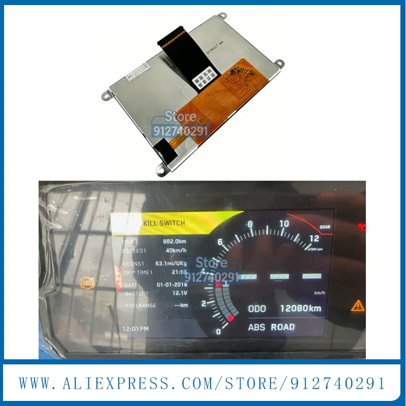Original 5 inch LCD Display Screen  Multifunction Speedmoter For KTM Accessori Duke 390 2018-2024 Motorcycle Digitial Dashboard