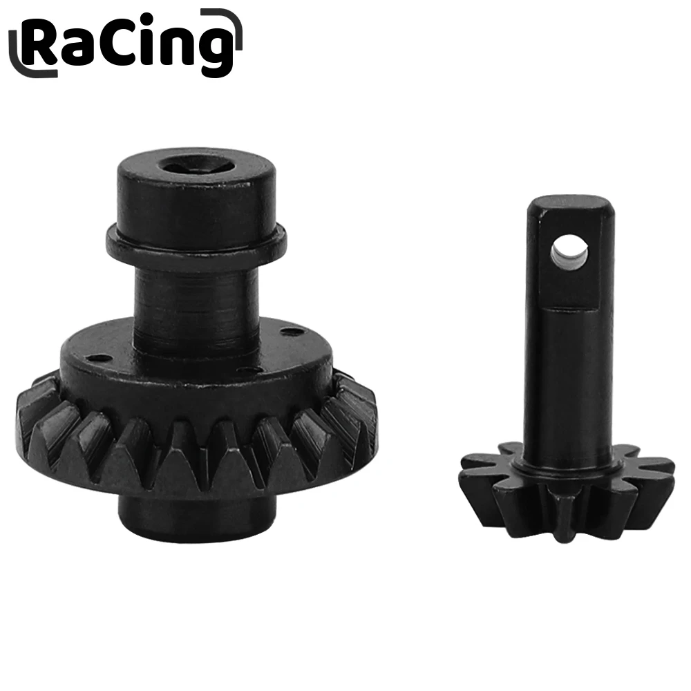 10T 20T Steel Bevel Axle Gear Replacement Front Rear Axles Center Gears for 1/18 Redcat Ascent 18 RC Crawler Car Accessories