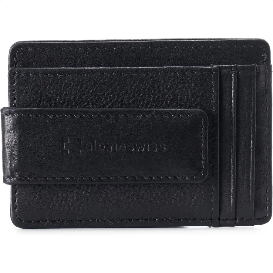 

Harper Mens RFID Slim Money Clip Front Pocket Wallet Minimalist Leather ID Card Holder