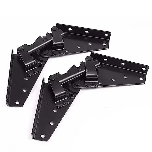 2Pcs 3-Position Adjustable Hinge Mechanism Angle 230x70mm for Sofa Bedding Furniture - Home Improvement Accessory