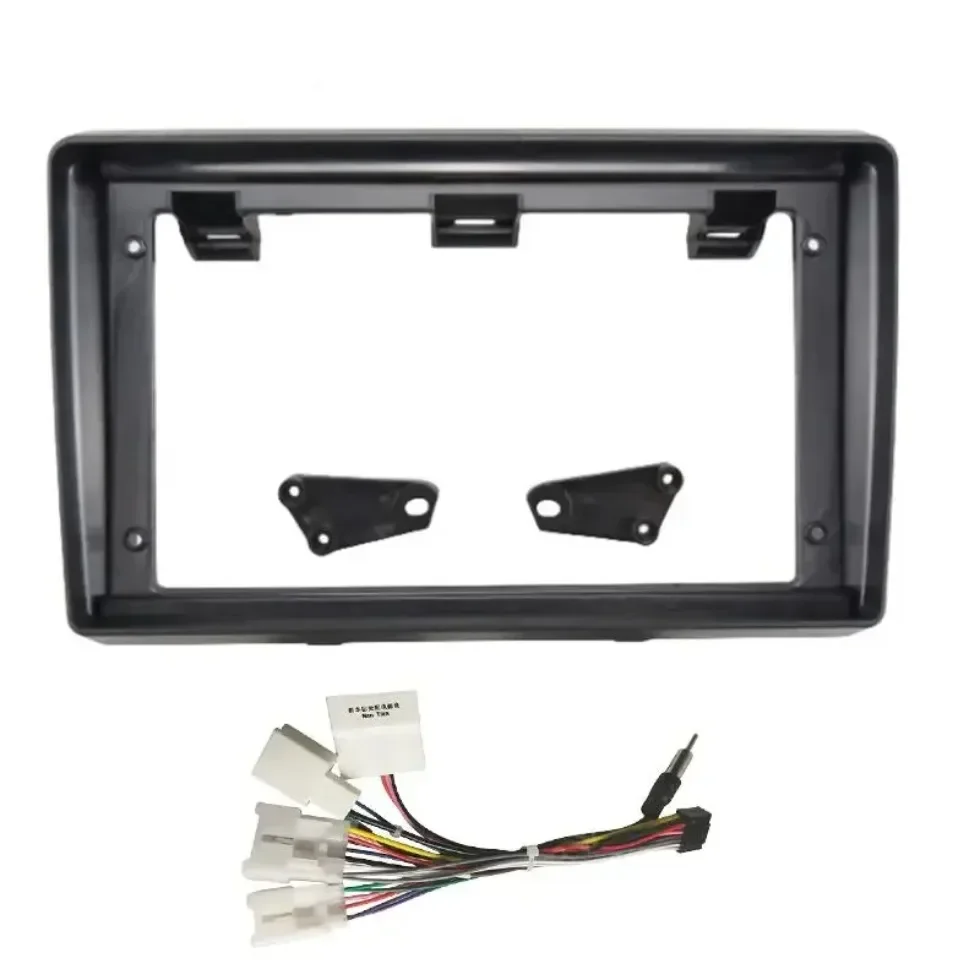 For Toyota Vios Yaris L 2020 9 Inch Car Frame Fascia Adapter Android Radio Dash Fitting Panel Kit