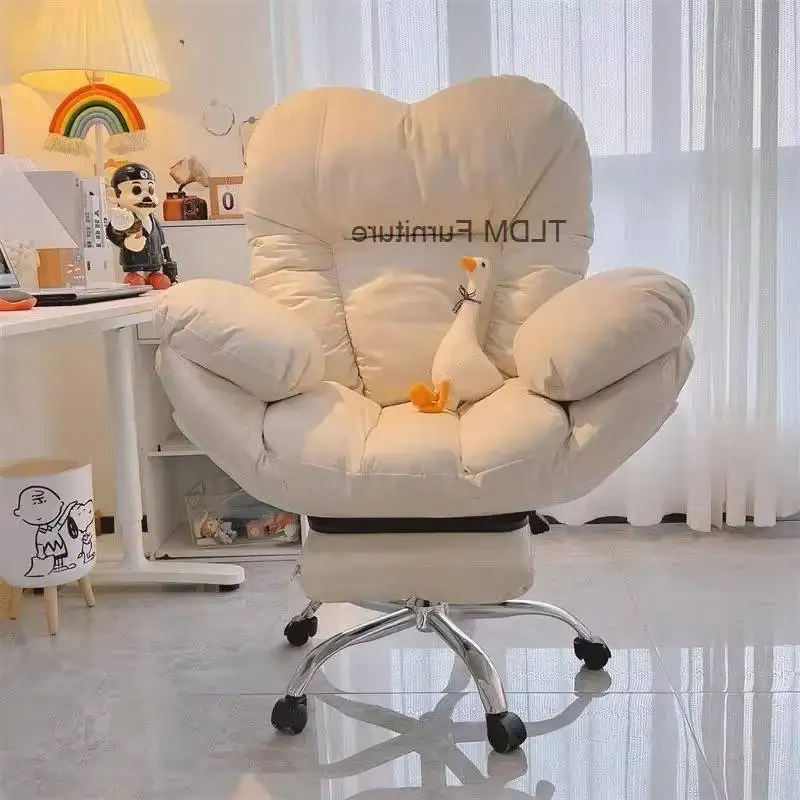 كراسي مكتب مريحة بمسند الظهر كراسي كمبيوتر ترفيهية كسول لأثاث المكاتب كراسي ألعاب رفع شمالية دوارة للطلاب #2