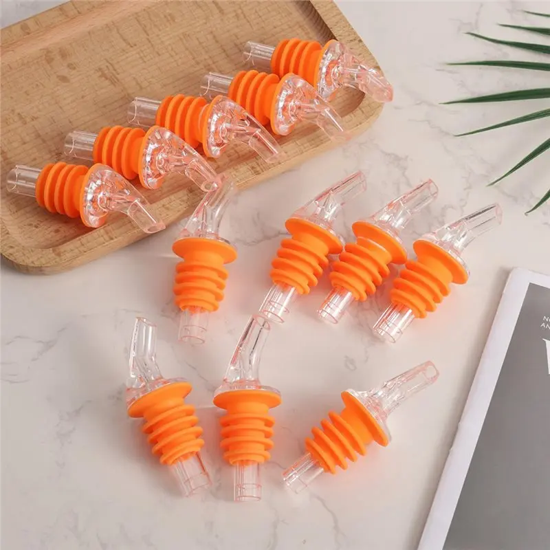 IALJ-Universal 12 Wide-Neck Pouring Spouts, Ideal For Bar And Home Use, Pourers Essential Accessories For Bar Mixing Tools