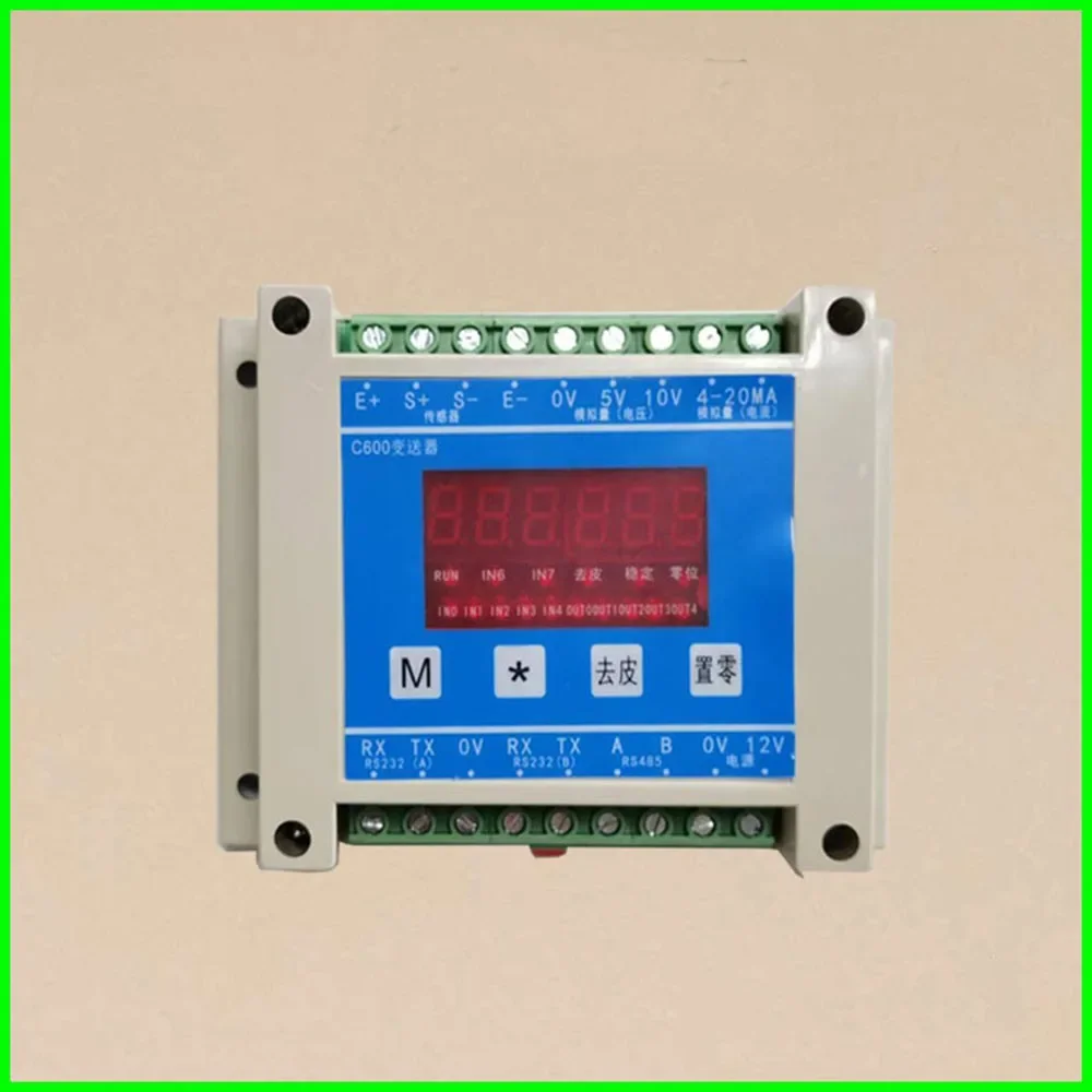Modbus Pesando Medidor Transmissor Controle Industrial Display Instrument 485 232 Comunicação C600 C300