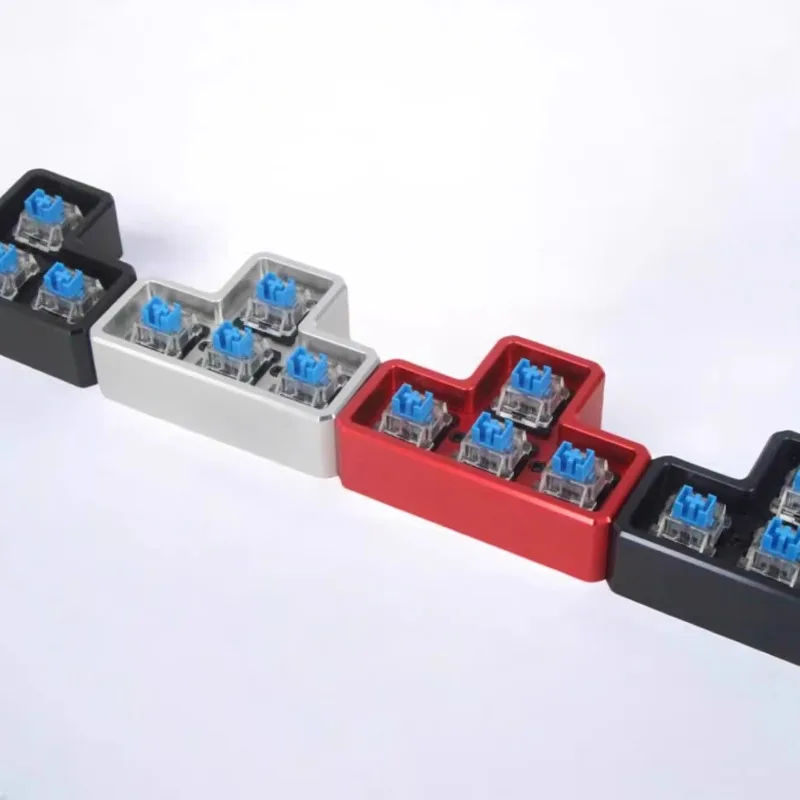 أغطية مفاتيح مؤكسدة باستخدام الحاسب الآلي أغطية مفاتيح ذات حافة عالية الضوء غطاء مفاتيح ميكانيكي صغير مناسب لسيناريوهات الألعاب/الهدايا/الاستخدام الشخصي