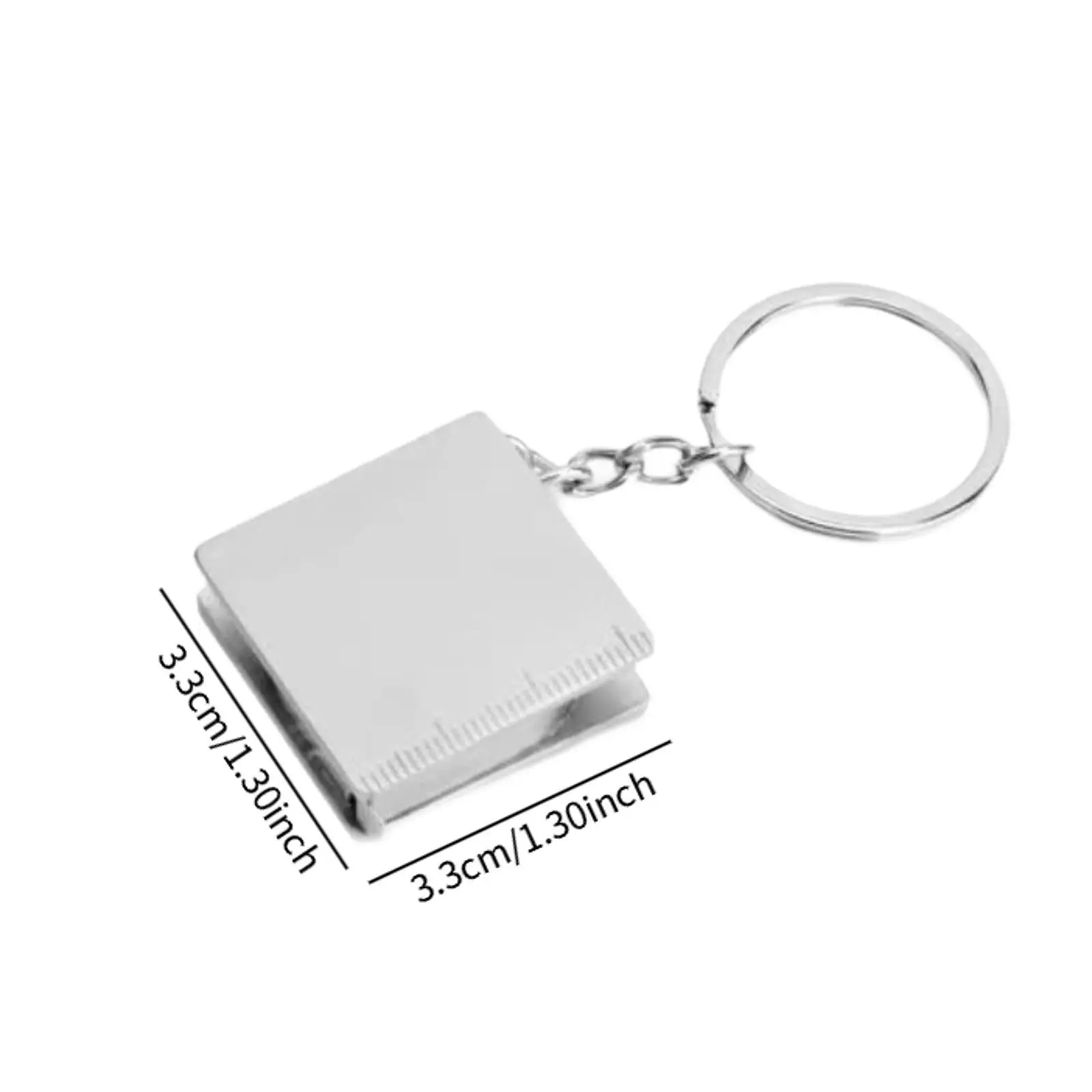 Tape Measure Keychain inch/Metric Scale for Professionals Backpack Crafters