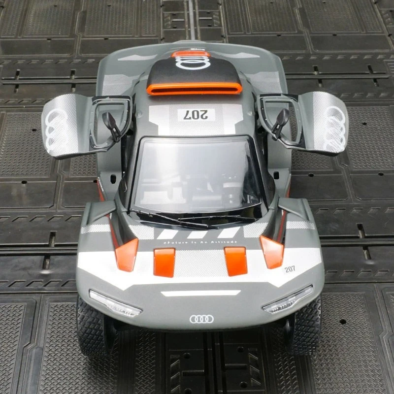 1:24 Audi RS Q e-tron Alloy New Energy Concept Car Vehicles Model Diecast Metal Off-road Vehicles Model Simulation Kids Toy Gift