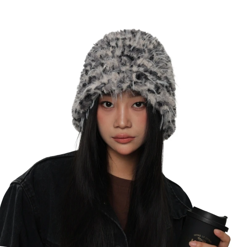 R1we chapéu pelúcia quente para homens e mulheres, inverno, atividade ao ar livre, proteções orelha, chapéu sem para