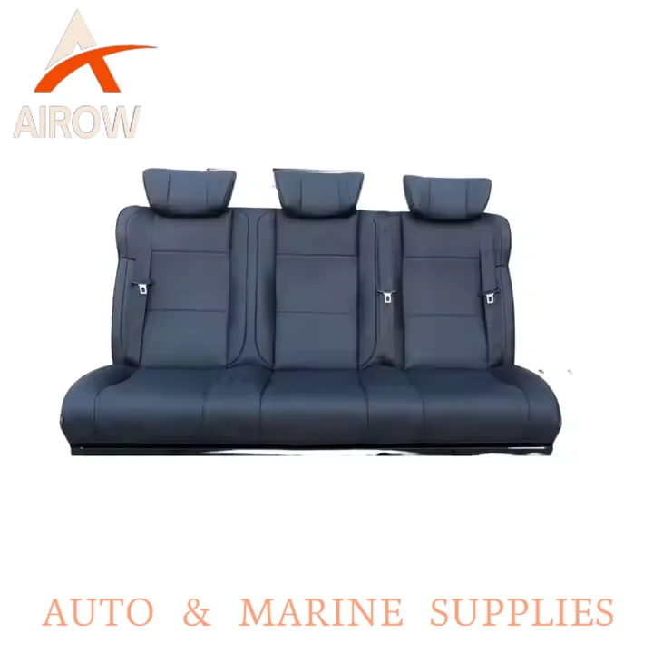 Airow Auto 3 Seater RV Bench Seat Reclining Camper Van Triple Seat With Integrated Safety Belt for Van Conversion Motorhome