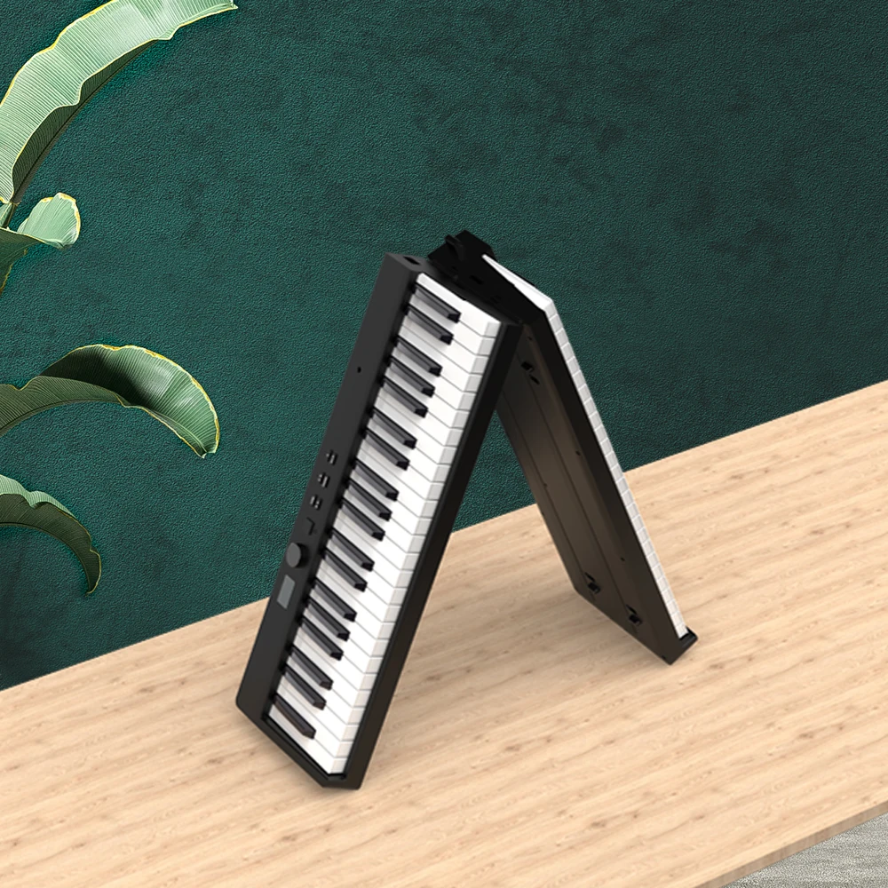 

KONIX Musical Instrument Piano Digital Piano Portable Foldable 88 Keys Digital China Keyboard Midi Piano Keyboard