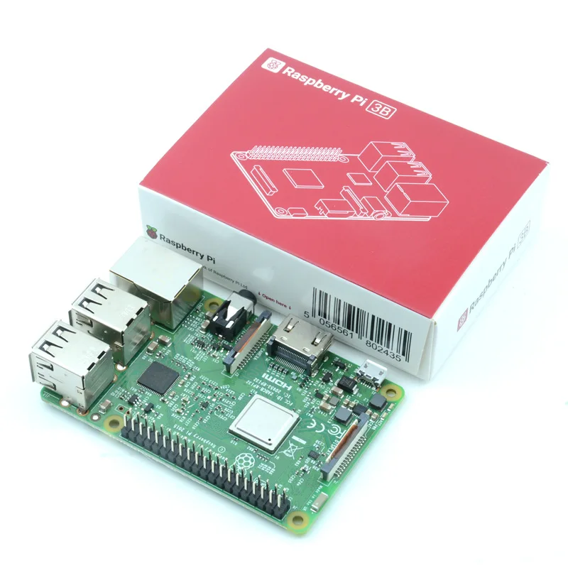 Raspberry Pi 4B 3B/3B + 2B Raspberry Pi4 4B 4G8GB papan pengembangan pemrograman AI Python