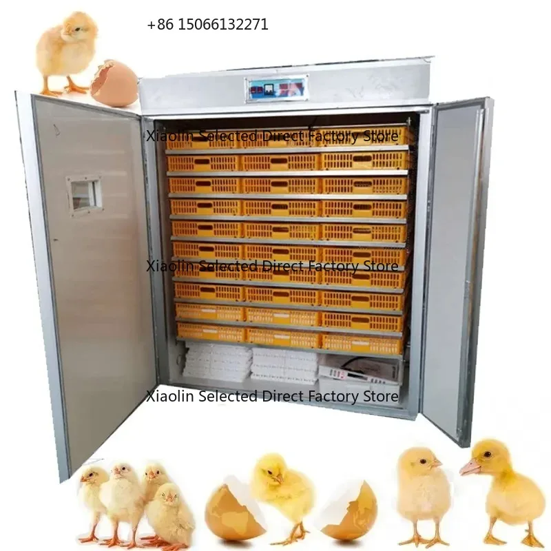 Electric Power Fully Automatic Egg Hatcher for Quail And Chicken Compact Incubator with Tray