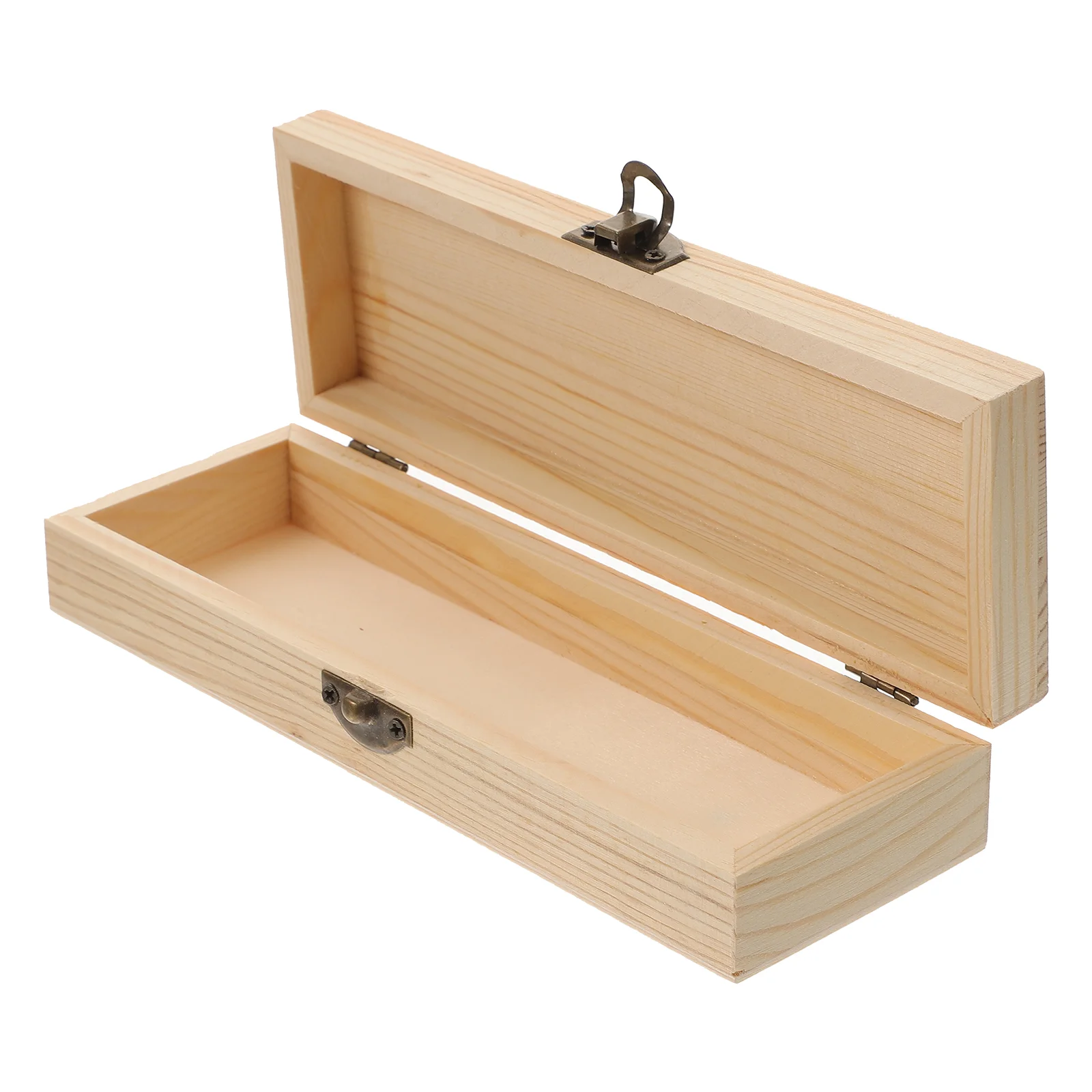 Storage Box Children's Hand Mold Boxes Pencil Case Wooden Aesthetic Students Organizers