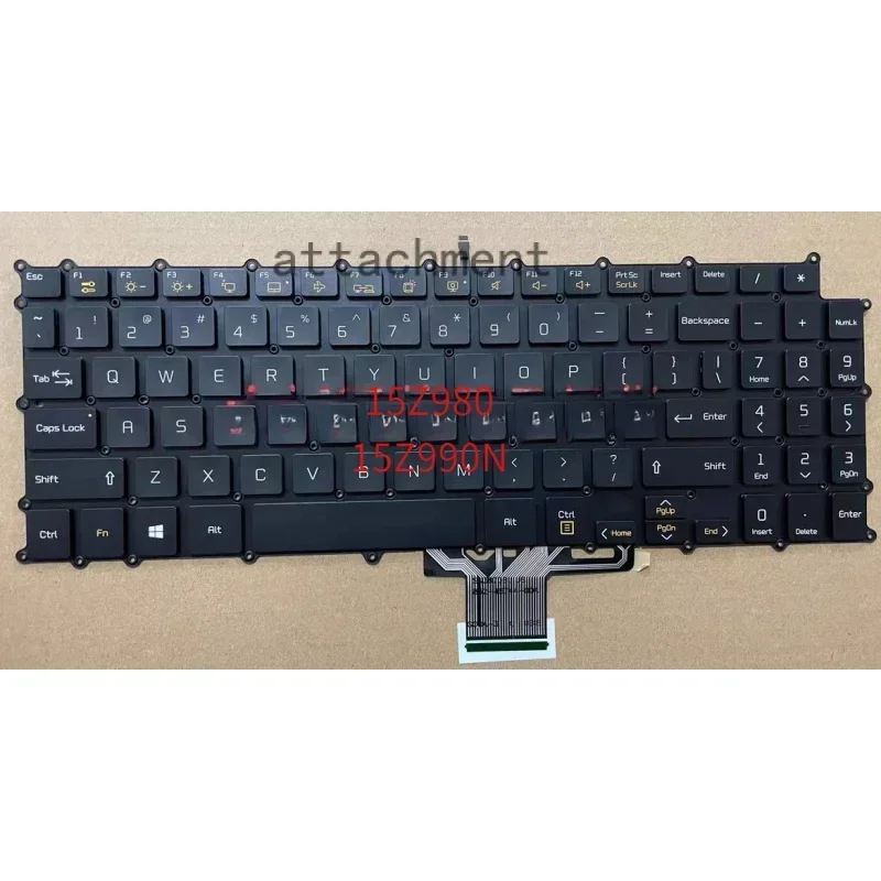 US JP HU TW RU Keyboard For LG 13Z980 14Z980 15Z980 15Z990N 17Z90N 17Z980