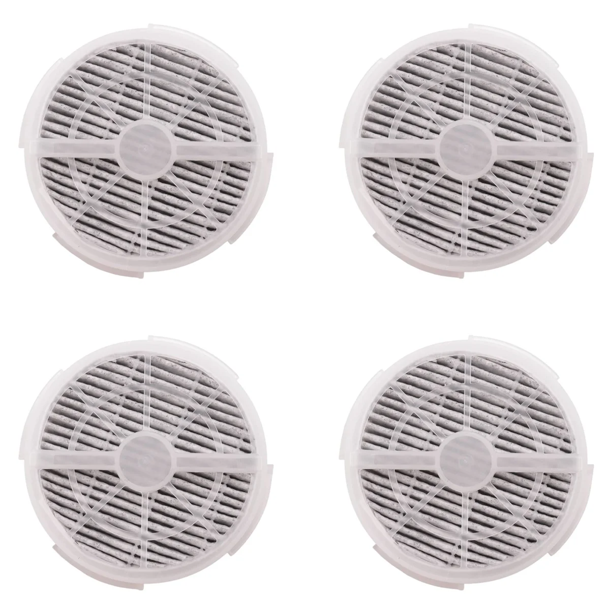 4 Pack True HEPA Replacement Filter Compatible for RIGOGLIOSO GL2103 JINPUS GL-2103 and LTLKY 900S Desktop Air Purifier