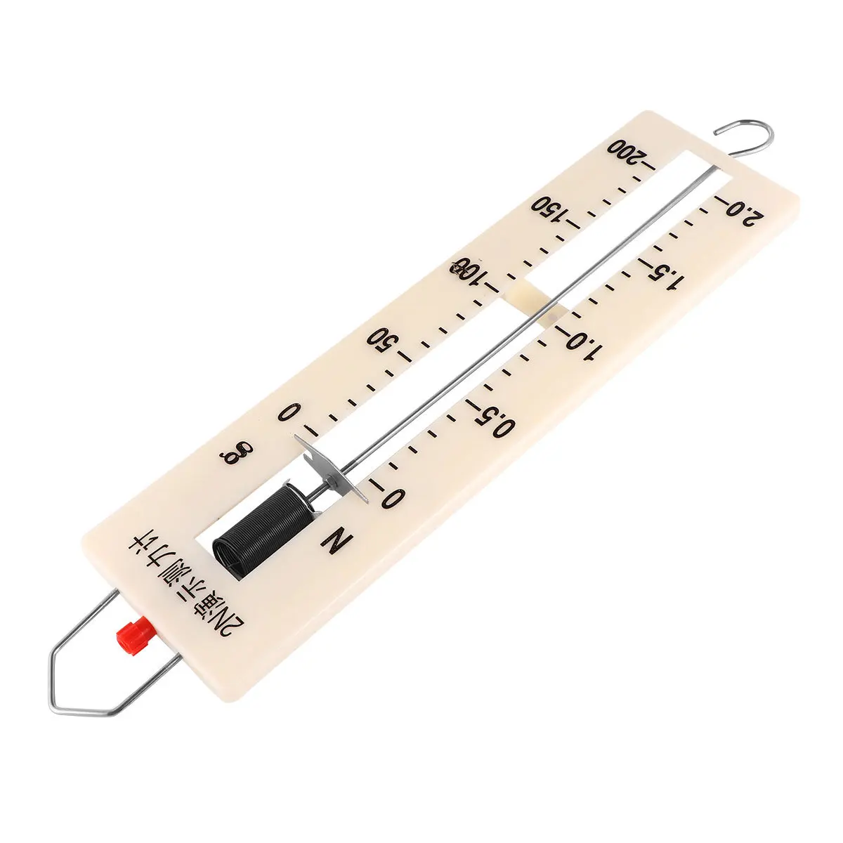 

1Pcs Spring Dynomometer Physics Teaching Tool Two Scale Durable High Strength Laboratory Experiments Apparatus