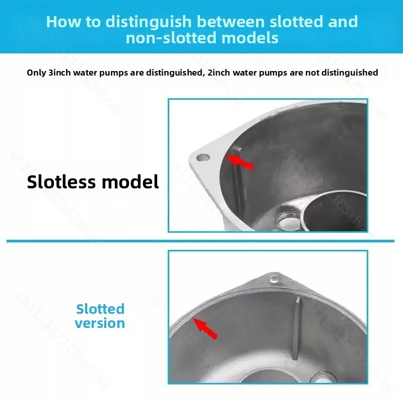 3/ 4‑Hole Aluminum Self‑Priming Pump Housing Shell Replacement Pump Body Fit 2/3/4 Inch Engine Water Pump Spare Casing Accessory