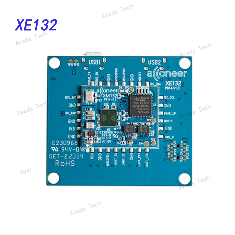 

Avada Tech XE132 EVALUATION BOARD WITH XM132