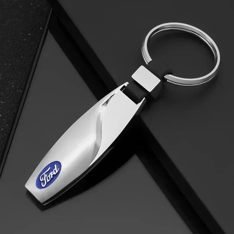 Car Keyring Keychain for Ford Transit Ranger Focus Mondeo Kuga Edge Escape Fiesta Fusion Explorer Raptor Roush Key Chain Logo